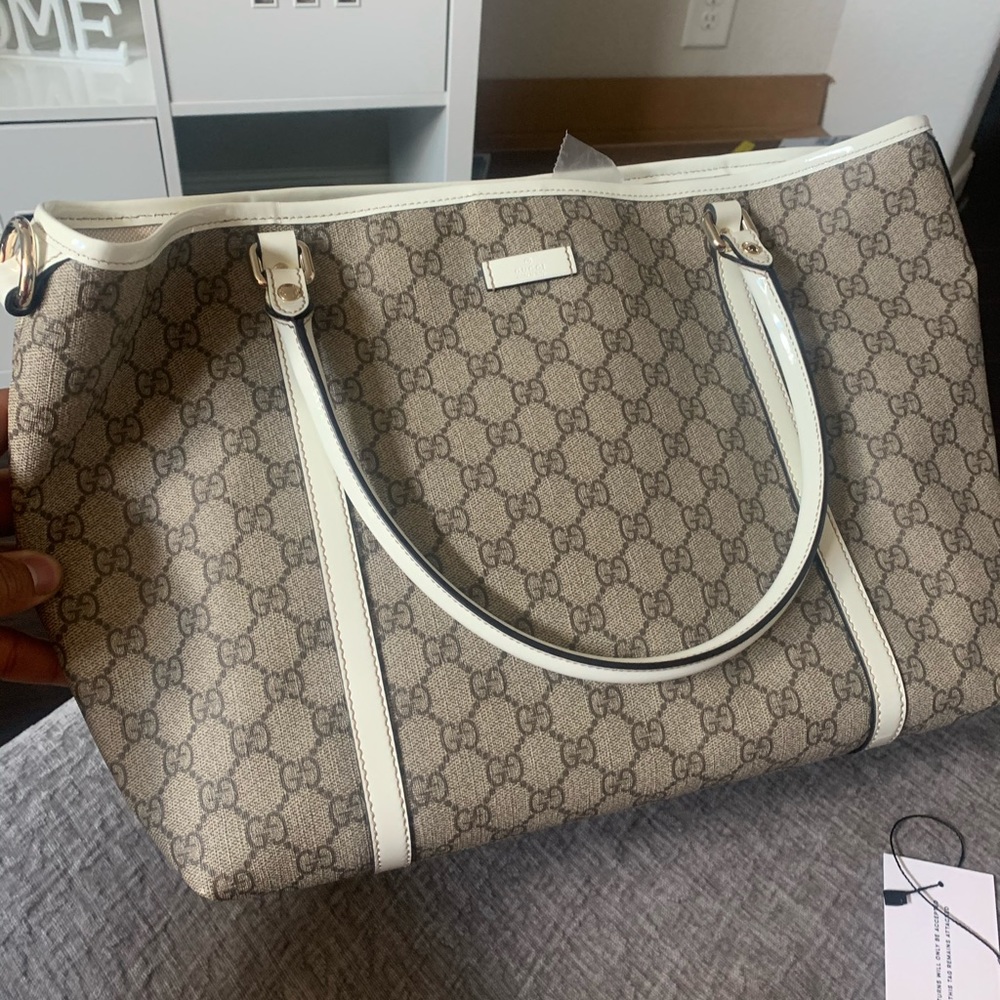 Gucci - Joy Tote GG Coated Canvas Medium